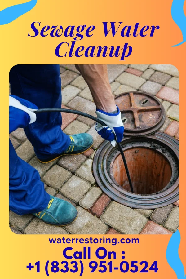 Sewage Water Cleanup in Corwin, OH